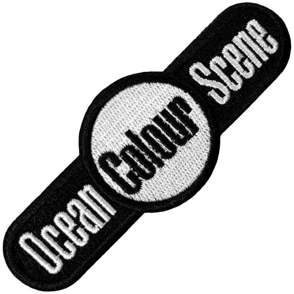 Ocean Colour Scene - Long Logo Pièce - Noir/Blanc